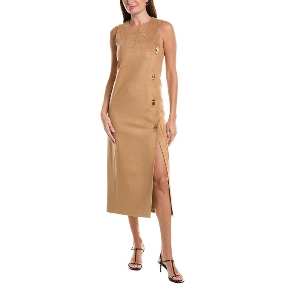 Alexis Womens Kalita Midi Dress, Brown